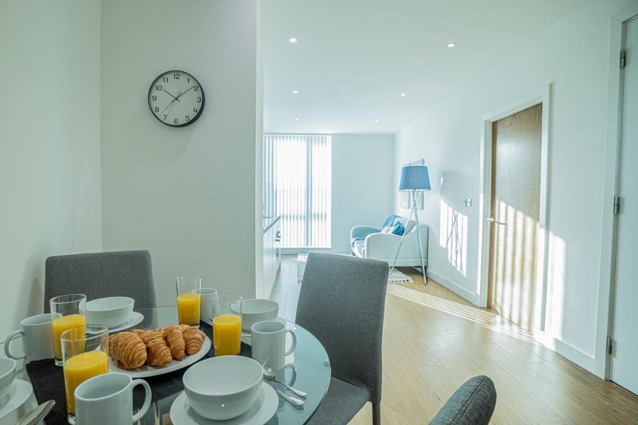 Luxe Apartments Bracknell Near Ascot, Legoland, Windsor, Lexicon - Free Parking & Gym Eksteriør billede
